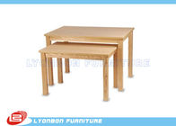 상점 MDF 상품을 위한 목제 중첩 테이블 전시, 전시 선반 테이블